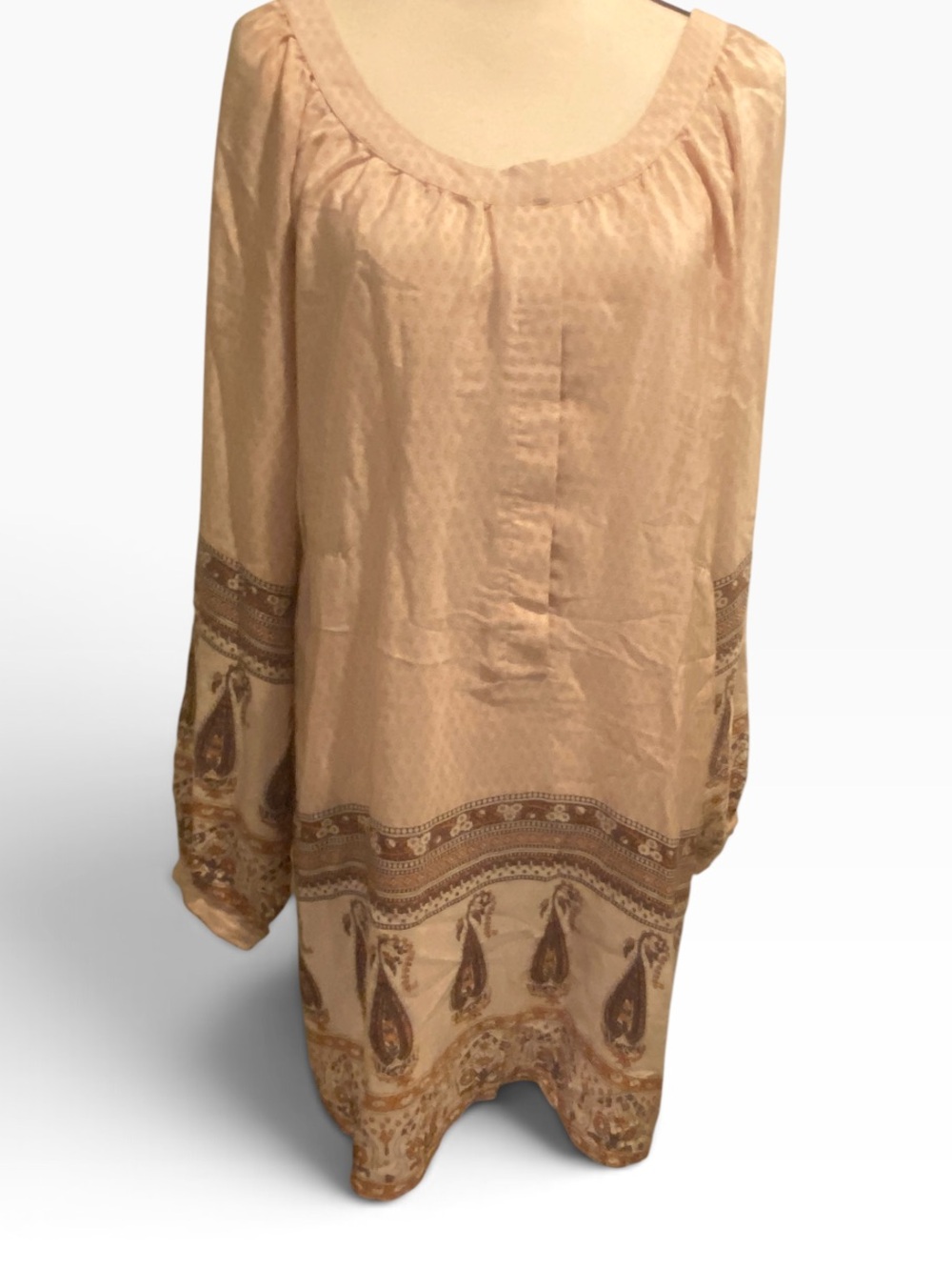 Anthropologie Women’s Silk mini Dress Long Sleeve Lightweight medium